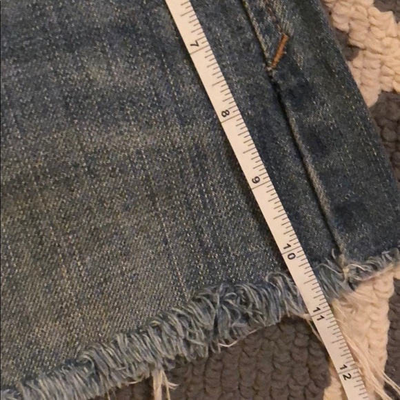 Abercrombie and Fitch denim skirt, sz 0 - Picture 3 of 3
